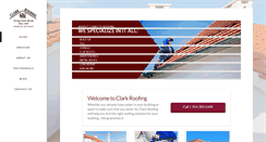Desktop Screenshot of clarkroofingonline.com